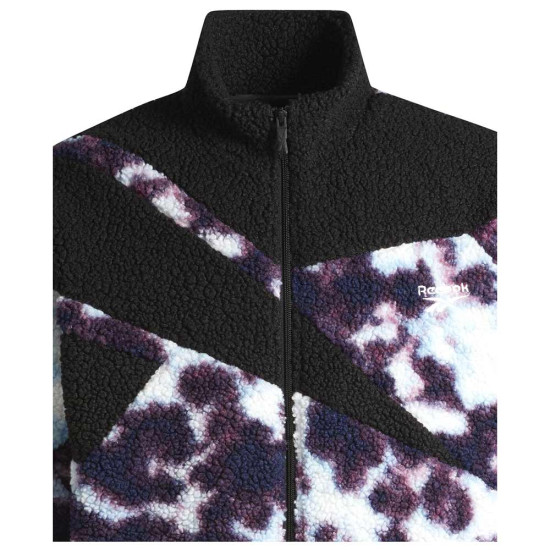 Reebok Unisex ζακέτα Classic Vector Hi-Pile Fleece Jacket Reebok Unisex ζακέτα Classic Vector Hi-Pile Fleece Jacket